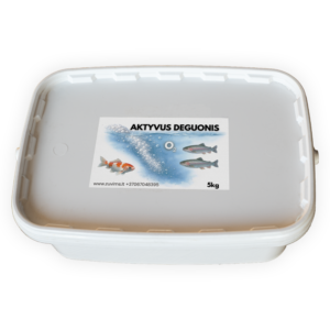 Aktyvios deguonies milteliai tvenkiniams deguonies kiekiui didinti 2.5 kg